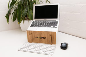 Macbook-Air-Apple peripheral from bamboo at the blockchain centre